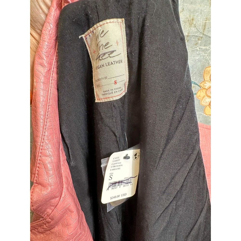 Free People Morrison Vegan Leather Trench Coat - Picture 7 of 7